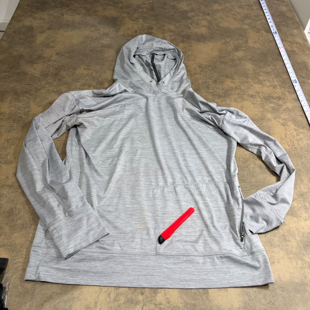 Outdoor Research Hoodie Womens L Grey Chain Reaction Hoody *NO STRING*